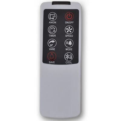 vidaXL Aparat mobil răcire aer ventilator purificator umidificator 8 L