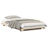 vidaXL Cadru de pat Maro 75 x 190 cm Lemn de pin masiv
