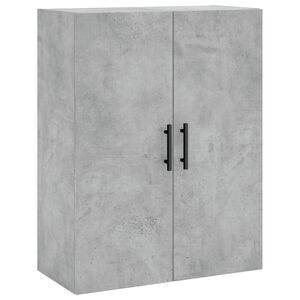 vidaXL Dulap cu montaj pe perete, gri beton, 69,5x34x90 cm
