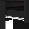 vidaXL Mese de toaletă pentru dormitor Negru 80 x 39,6 x 135 cm