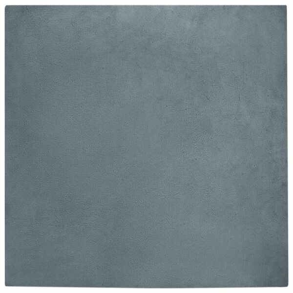 vidaXL Covor din Blană Faux de Iepure Olite Antracit 200 x 200 cm