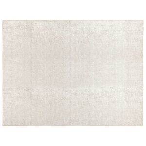 vidaXL Covor Crem 300 x 400 cm 100% Polyester 3 mm Spălabil