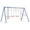 vidaXL Set de Leagăne Exterior Multicolour 330 x 185 x 185 cm