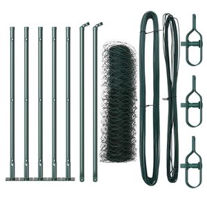 vidaXL St&acirc;lp de gard. Verde