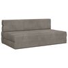 vidaXL Saltea pentru fotoliu pliabil Gri deschis 152 x 86,5 x 60 cm