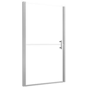 vidaXL Ușă de duș, negru, 81 x 195 cm, sticlă securizată