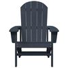 vidaXL Scaun Adirondack Albastru marin 82 x 74 x 92 cm HDPE
