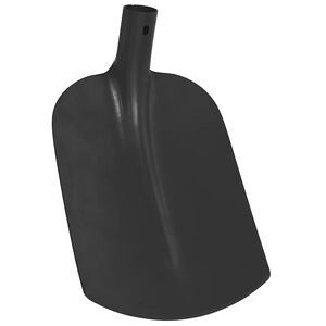 vidaXL Cap de lopată Negru 34,5 x 24 cm Oțel vopsit electrostatic