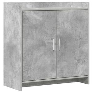 vidaXL Bufet Gri Beton 72 x 36 x 80 cm Lemn prelucrat