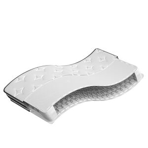 vidaXL Saltea cu arcuri bonnell, fermitate medie, 100x200 cm