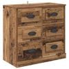 vidaXL Bufet Lemn Vechi 70 x 35,5 x 67,5 cm Lemn prelucrat