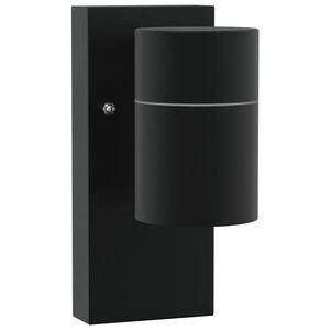 vidaXL Lumină de perete pentru exterior Negru 6,5 x 10,5 x 16 cm