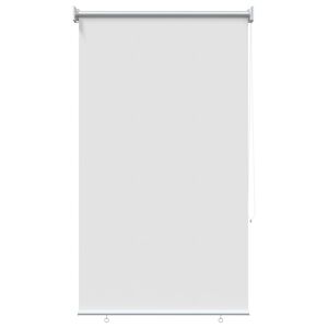 vidaXL Rulou exterior protecție UV Alb 80 x 230 cm