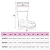 vidaXL Cizme de ploaie, negru, PVC, mărime 44