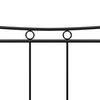 vidaXL Cadru de pat, negru, 160x200 cm, metal