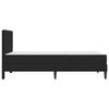 vidaXL Cadru de pat cu saltea cu headboard Negru 80 x 200 cm Catifea