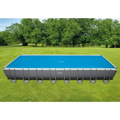 Intex Prelată solară de piscină, albastru, 960x466 cm, polietilenă