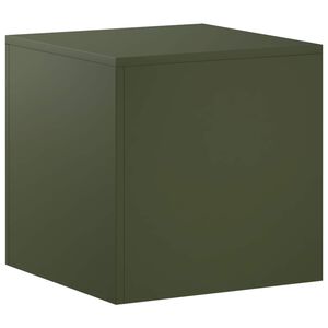 vidaXL Suport pentru plante Verde măsliniu 40 x 40 x 40 cm