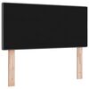 vidaXL Tăblie cap cu headboard Gri închis 80 cm țesătură