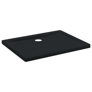 vidaXL Tavă de bază pentru duș cu puncte 90 x 70 x 4 cm ABS Negru