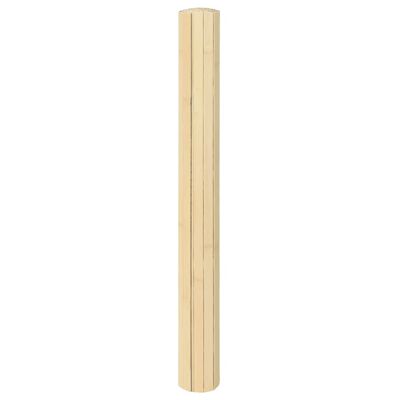 vidaXL Covor dreptunghiular, natural deschis, 60x500 cm, bambus