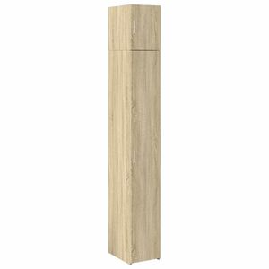 vidaXL Dulap depozitare slim stejar sonoma 30x42,5x225cm lemn compozit