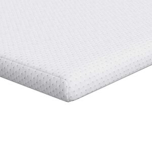 vidaXL Suport pentru saltea Alb 70 x 200 cm Material jacquard