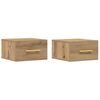 vidaXL Dulap de noapte 2 buc. 35 x 35 x 20 cm Lemn prelucrat
