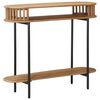 vidaXL Masă de final hand made Culoare exactă: Maro Teak
