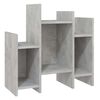 vidaXL Dulap lateral, gri beton, 60x26x60 cm, PAL