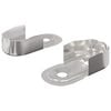 vidaXL Suport pentru bara de dulap 2 buc. Zinc alb 40 x 18 x 10 mm