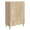 vidaXL Bufet Stejar Sonoma 66 x 34,5 x 95 cm Lemn prelucrat