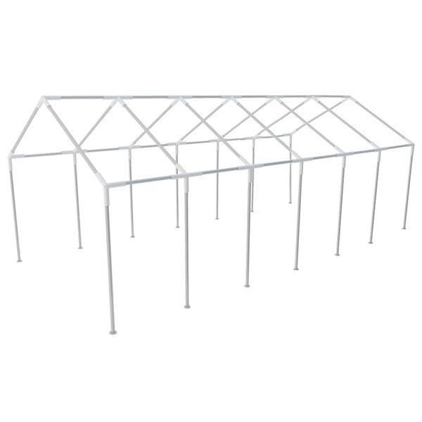 vidaXL Material pentru cort fără cadru Alb 12 x 6 m PE