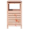 vidaXL Masă de plantare cu rafturi 82,5x45x81 cm lemn masiv douglas