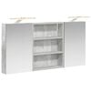 vidaXL Set dulap baie 3 buc. 100 x 10,5 x 50 cm Lemn prelucrat