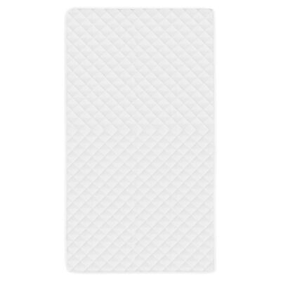 vidaXL Protecție pentru saltea matlasată, alb, 140 x 200 cm, subțire