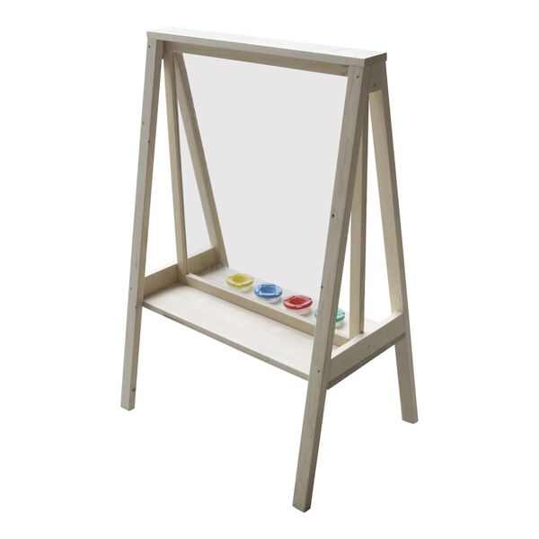 AXI Șevalet de activitate &bdquo;Eric&rdquo;, maro natural