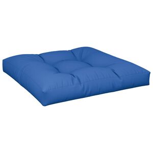 vidaXL Pernă pentru paleți, albastru regal, 70x70x12 cm, textil