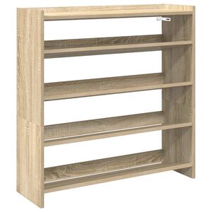vidaXL Pantofar, stejar sonoma, 80x25x81 cm, lemn prelucrat