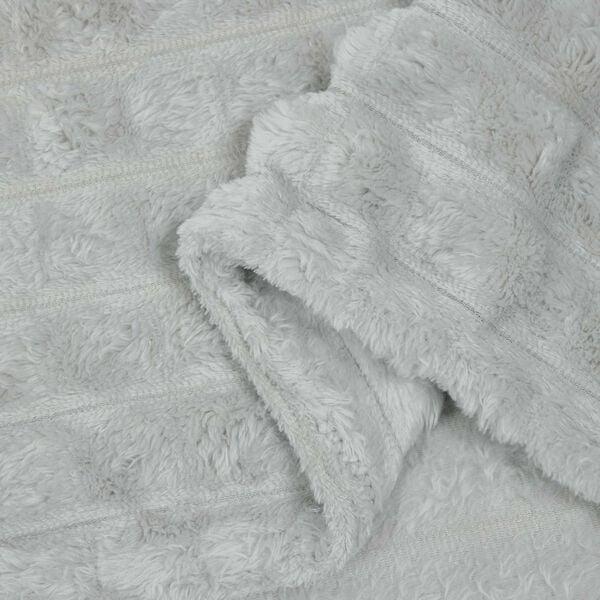 vidaXL Pătura de aruncat Gri 150 x 130 cm Molton