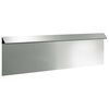 vidaXL Gard pentru melci 16 buc. 100 x 3,5 x 25 cm Oțel Galvanizat