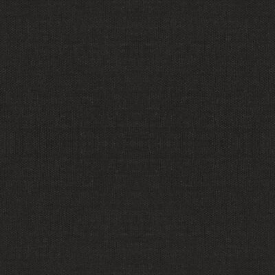 vidaXL Scaune de bucătărie pivotante, 6 buc., negru, material textil