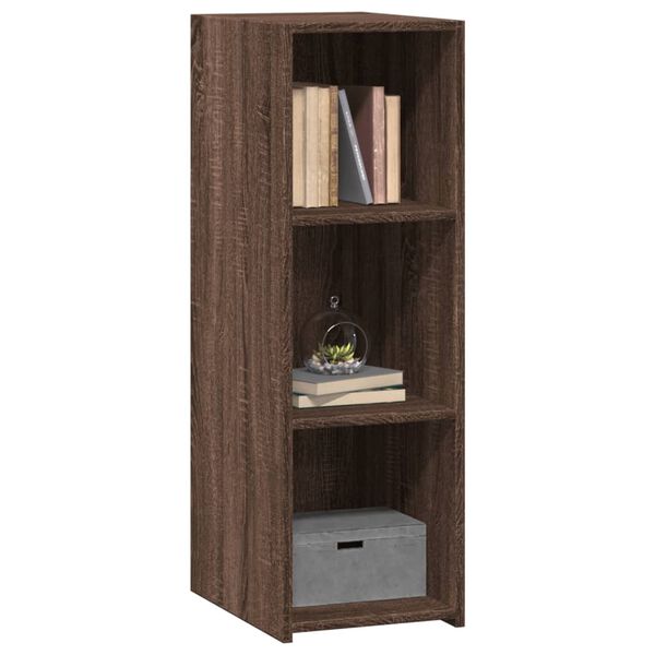 vidaXL Servantă, stejar maro, 30x41x93 cm, lemn prelucrat