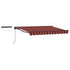 vidaXL Cort electric retractabil 3,5 x 2,5 m Poliester cu Acoperire PU