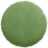 vidaXL Perne de Șezut 2 pcs Verde deschis &Oslash; 40 x 13 cm Catifea