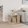 vidaXL Raft pentru reviste Stejar Sonoma 35 x 35 x 45 cm Lemn compozit