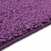 vidaXL Covoare de baie anti-derapante Violet 60 x 90 cm PP