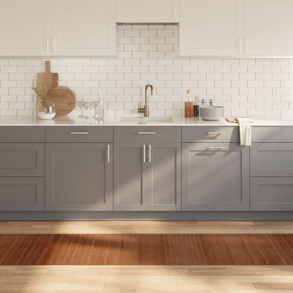 vidaXL Covor dreptunghiular, maro, 60x400 cm, bambus