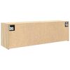 vidaXL Dulap perete baie, stejar sonoma, 100x25x30 cm, lemn prelucrat