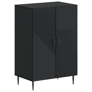 vidaXL Dulap pentru pantofi HAARLEM 59,5 x 39,5 x 89,5 cm Negru